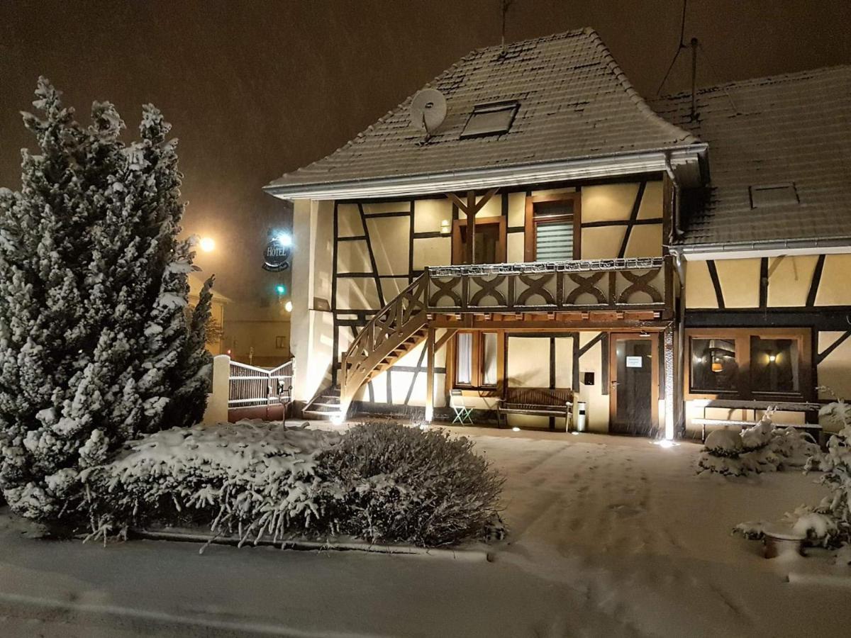 A L'Ancienne Poste Otel Battenheim Dış mekan fotoğraf